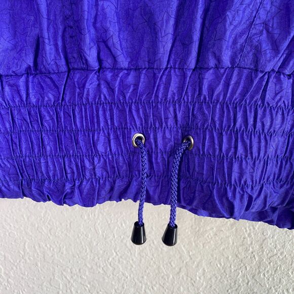 Nils Vintage Jacket Womens 10 Windbreaker Hooded Half Zip Pullover Ski Snow Vtg - Picture 4 of 14